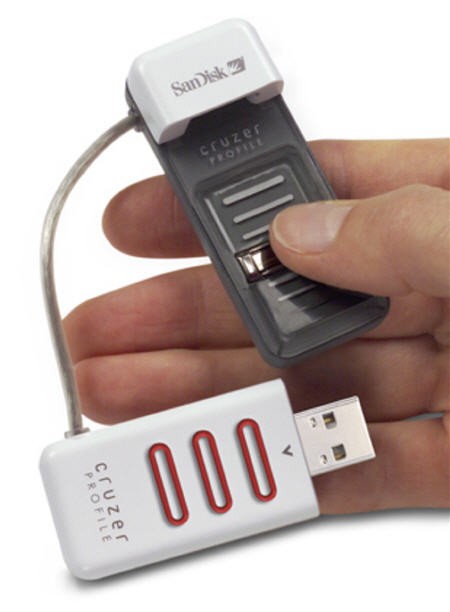 Lettore biometrico in una penna USB